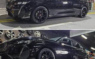 SPAC,SPACWHEELS,SW33,PW33,BLACK,PEUGEOT,5008