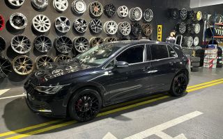 SPAC,SPACWHEELS,SW33,PW33,BLACK,VW,GOLF,MK8