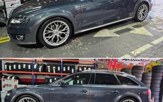 SPAC,SPACWHEELS,SW33,PW33,HYPER SILVER,AUDI,A4,A6,ALL ROAD
