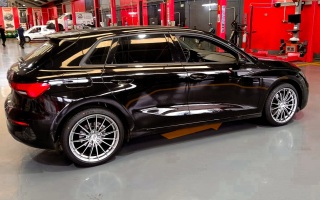 SPACWHEELS,SW56,HYPER BLACK,AUDI,A3
